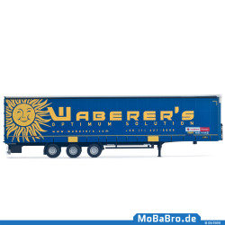 Kranbarer Kögel MEGA Trailer "Waberer’s" in 1:87 / H0