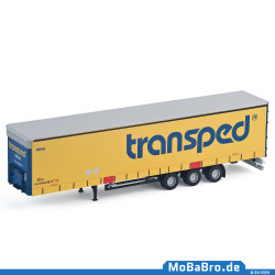 Kranbarer Kögel MEGA Trailer "transped" in 1:87 / H0