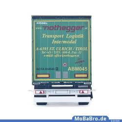 Kranbarer Kögel MEGA Trailer "Nothegger" in 1:87 / H0