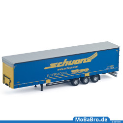 Kranbarer Kögel MEGA Trailer "Schuon" in 1:87 / H0