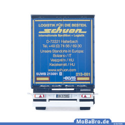 Kranbarer Kögel MEGA Trailer "Schuon" in 1:87 / H0