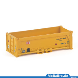 Gelbe Stuttgart 21 Abraummulder in H0 / 1:87