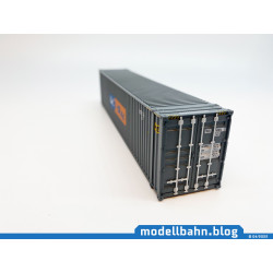 Grauer 45ft Container "P&O NEDLLOYD" in 1:87 (H0)