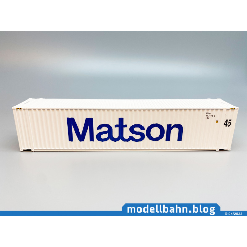 45ft container "Matson" (1:87 / H0) 45ft container "Matson" (1:87 / H0)