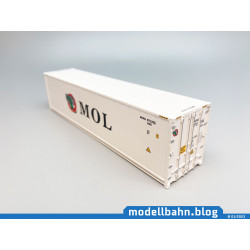 40ft reefer container "MOL" (1:87 / H0)