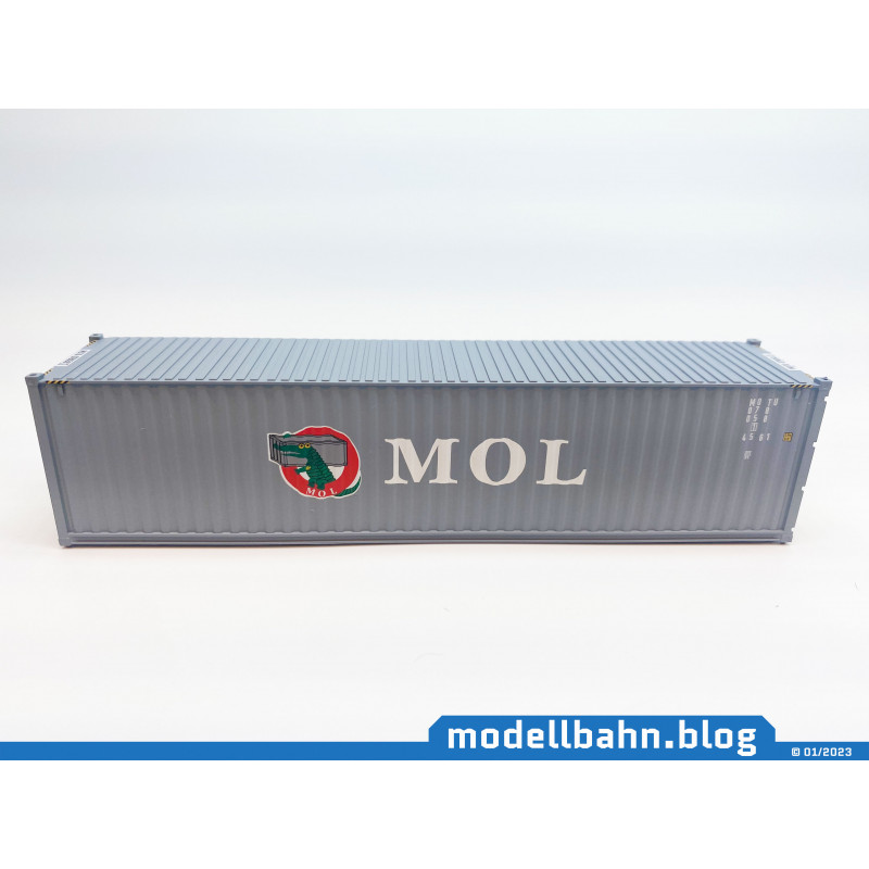 40ft container "MOL" (1:87 / H0) 40ft container "MOL" (1:87 / H0)