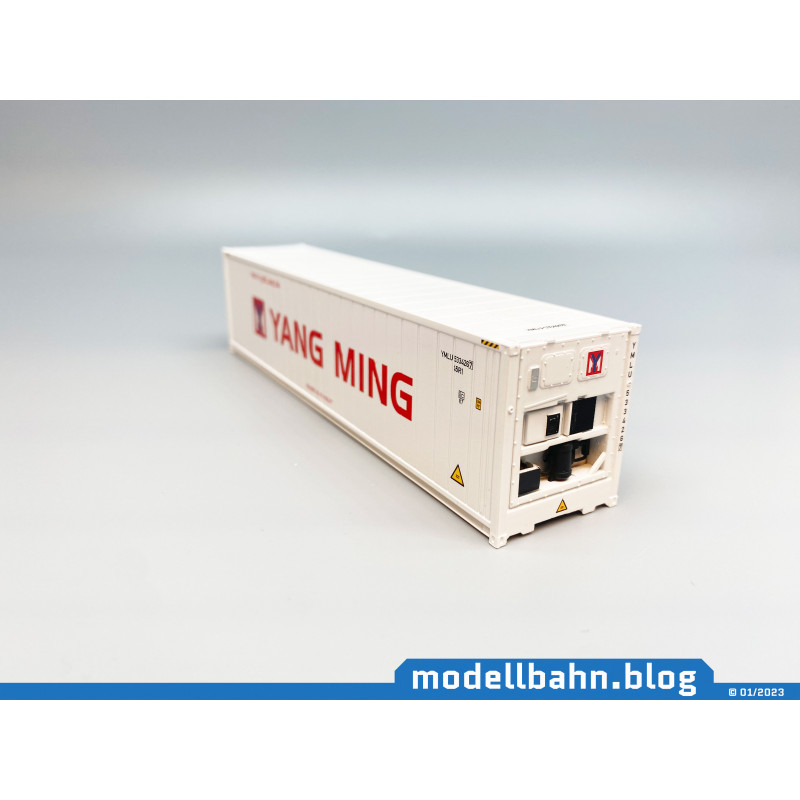 White colored 40ft reefer container 